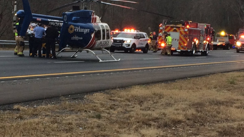 Serious accident on I75 in Whitfield Co. sends one to the hospital WTVC