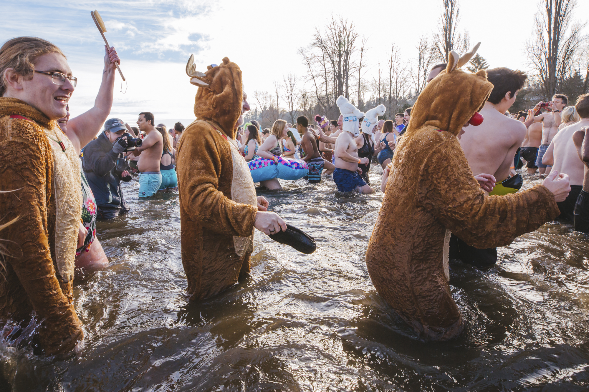 Photos Thousands take Seattle's annual Polar Bear Plunge Seattle Refined