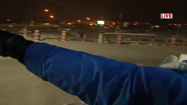 Do you want to make a snow angel?