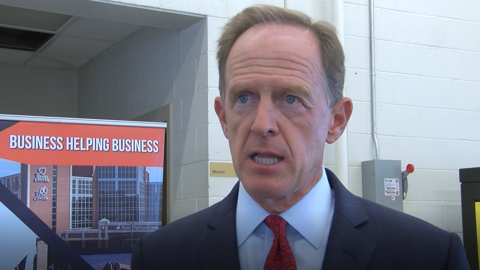 US Senator Pat Toomey visits with community leaders on COVID-19