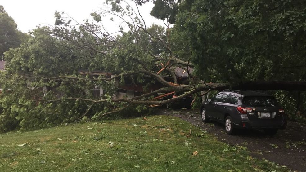 NWS Straight line winds in Friday's storm cause damage in Hurt WSET