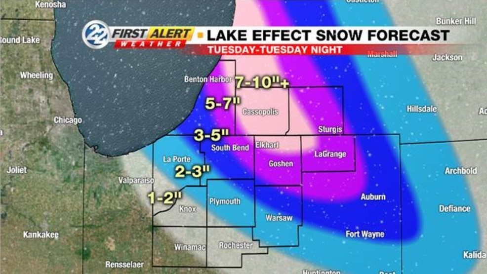 Wsbt 22 First Alert Weather: Winter Storm Warnings, Advisories In Place 