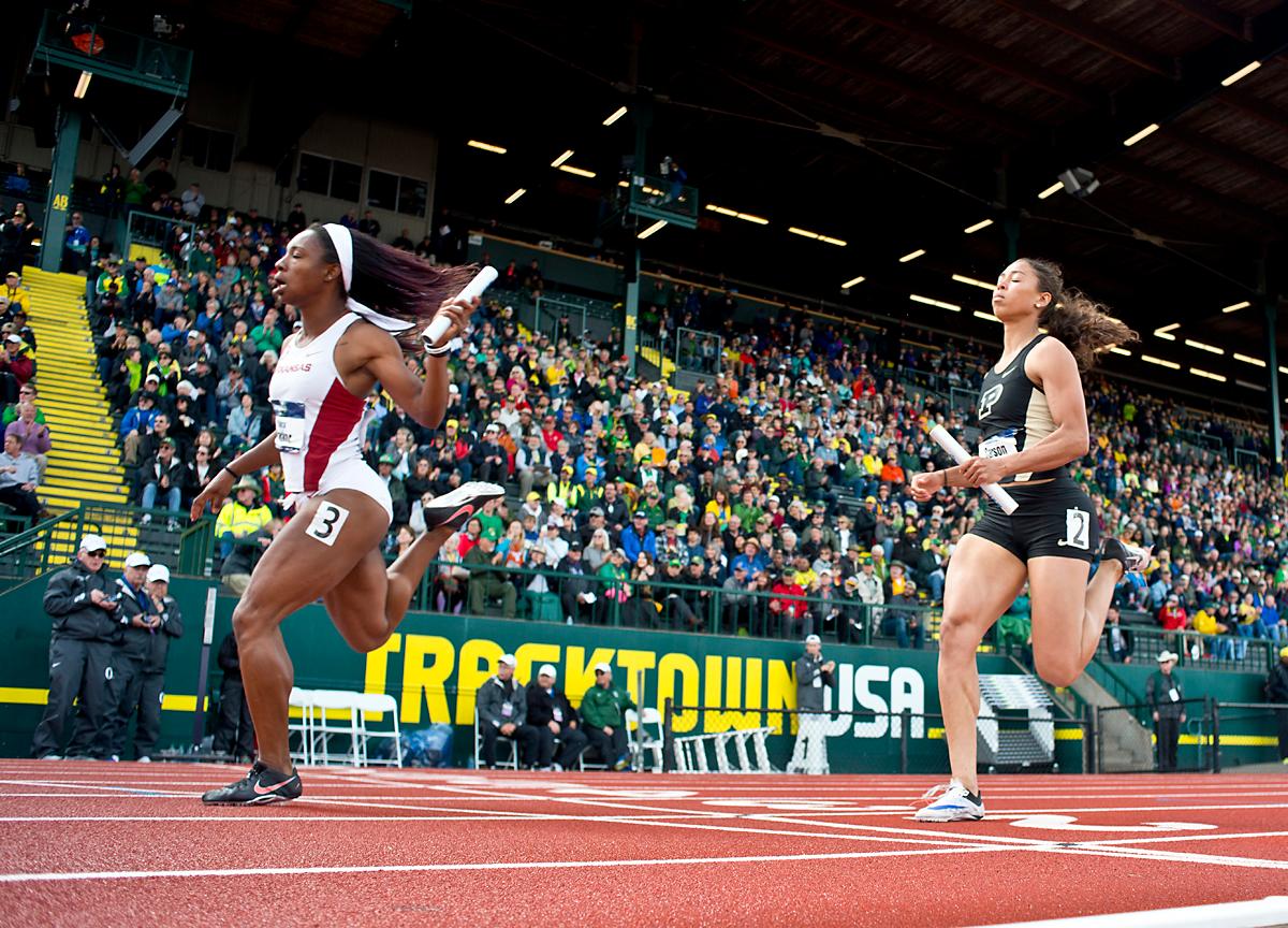 Photos Oregon women make history at NCAA track and field championships