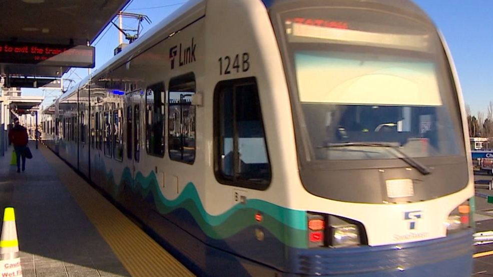 Lightrail train injures man at Rainier Beach Station KOMO