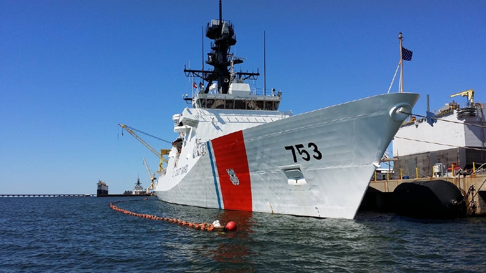 Coast Guard's New Cutter Heads Home To Charleston 