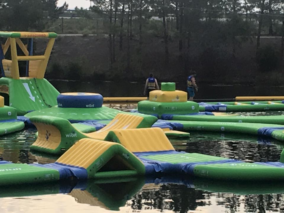 Massive floating obstacle course now open in North Myrtle Beach WCIV