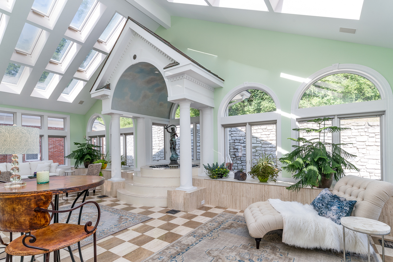 Behold This Mt. Washington Mansion With a 20Foot Stained Glass Dome