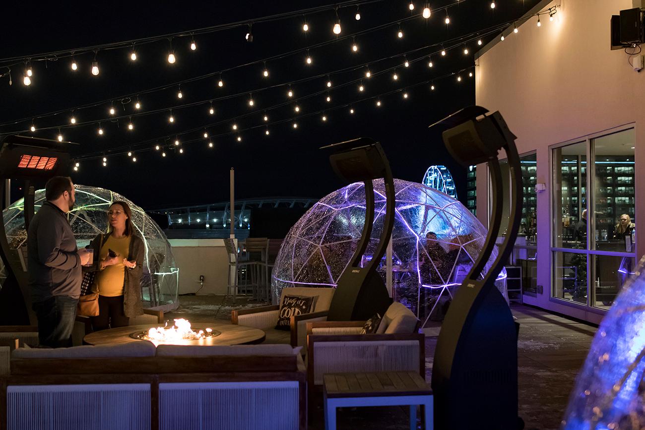 Get Tipsy in an Igloo at This Downtown Rooftop Bar Cincinnati Refined