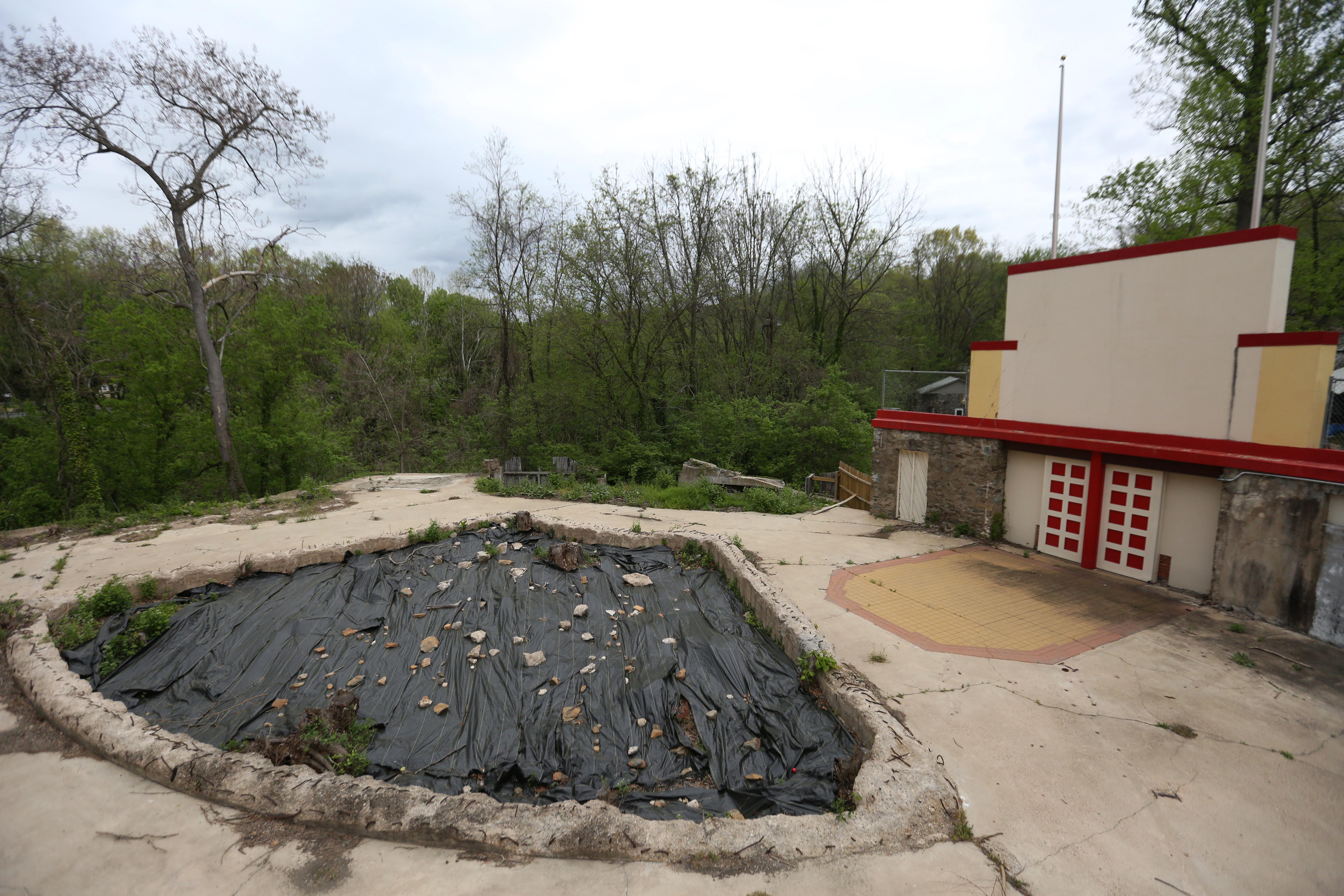Glen Echo Park looks a little creepy before it opens for the season