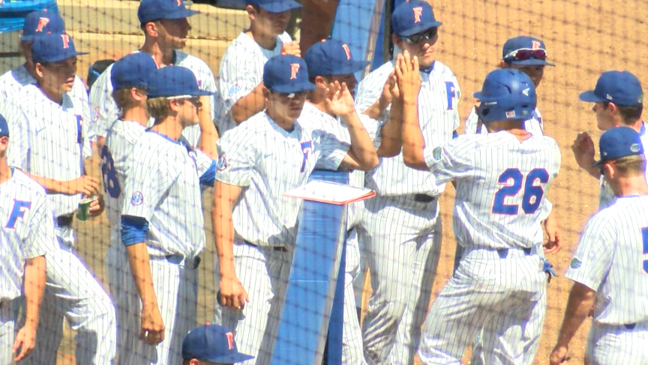 After 12-3 win over Auburn, Florida's won every SEC series played this season