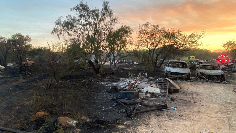 Fire in Clyde damages, destroys 7 homes, 12 cars KTXS