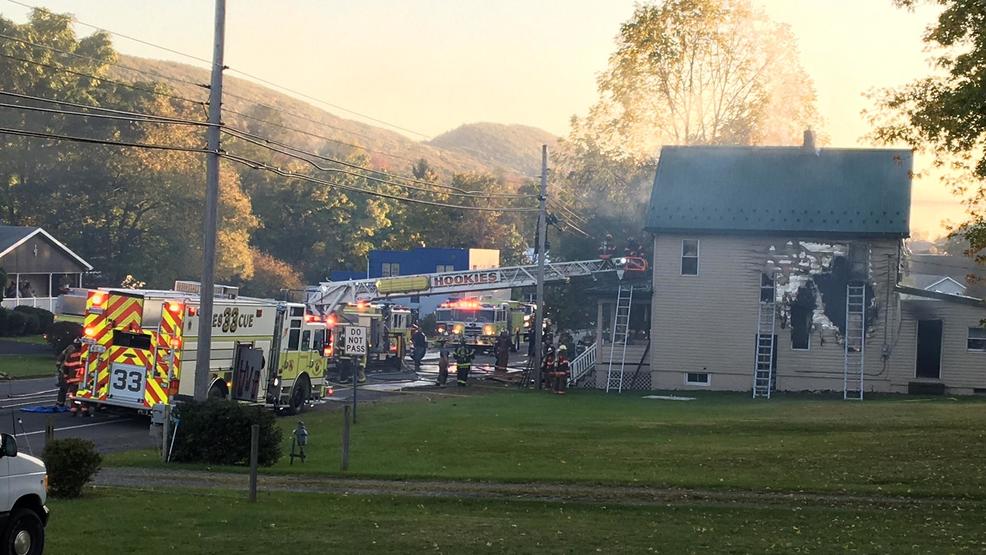 Crews respond to structure fire in Tyrone WJAC