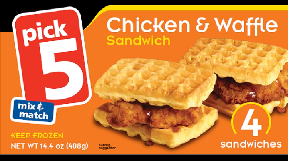 Recall issued for SaveALot Pick 5 Mix & Match Chicken & Waffle