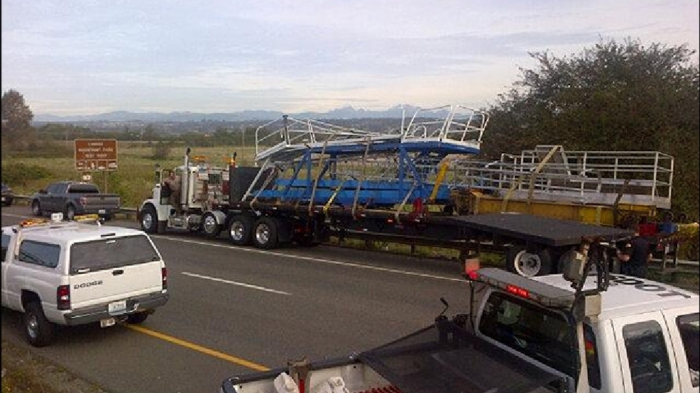 Hwy. 529 Reopens After Truck With Oversize Load Hits Bridge | KOMO