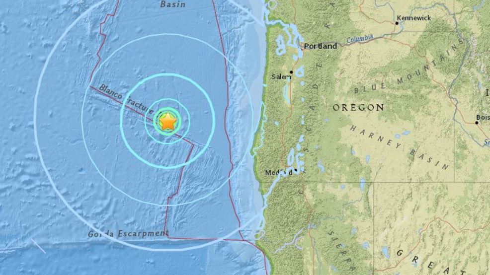 6.2magnitude earthquake recorded off Oregon coast KVAL