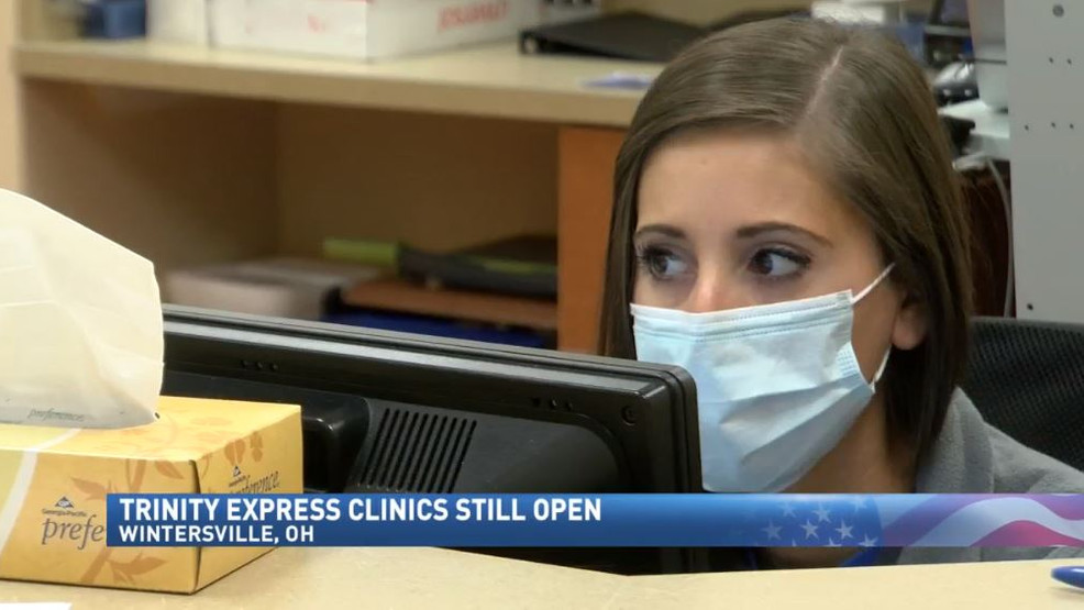 Trinity Express Care clinics have seen significantly less