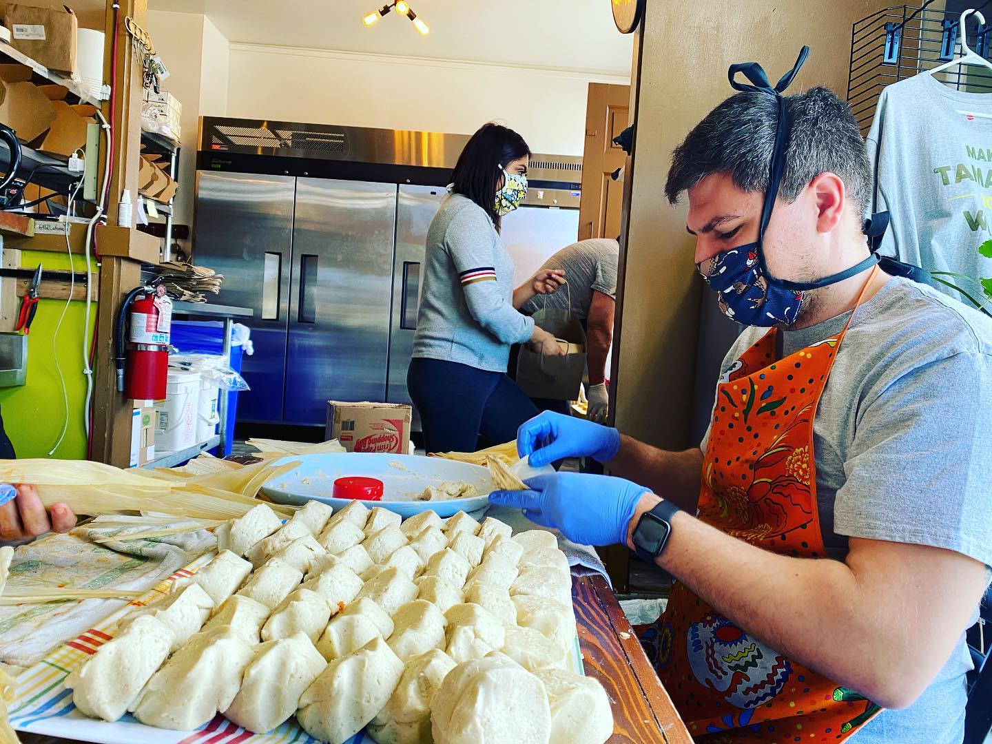 Frelard Tamales is giving back with tamales, flowers and a whole lot of