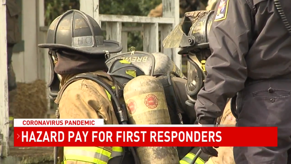 County First Responders Receiving Hazardous Duty Pay, Counterparts In 