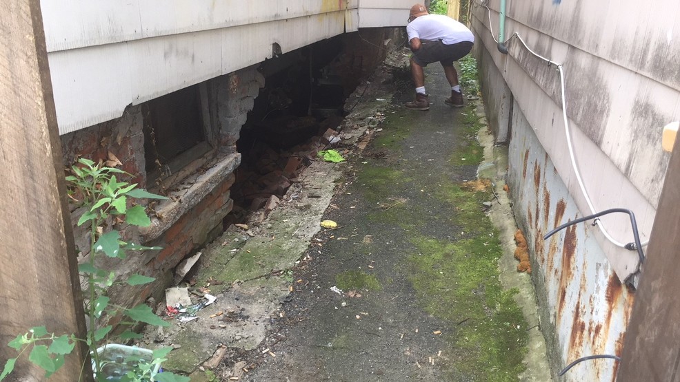 Crews investigating foundation collapse at a home in Lansingburgh WRGB