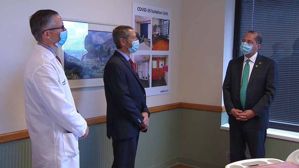 Health and Human Services Secretary talks reopening in Health and Human Services Secretary talks reopening in