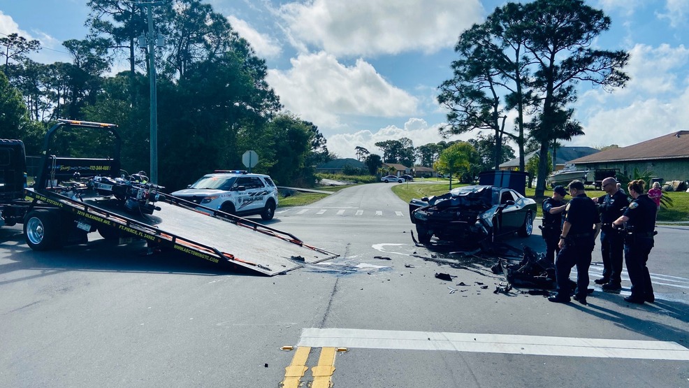 Motorcycle Car Collide In Port St Lucie Wtvx