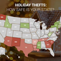 Report ranks South Carolina third for most holiday thefts in the nation