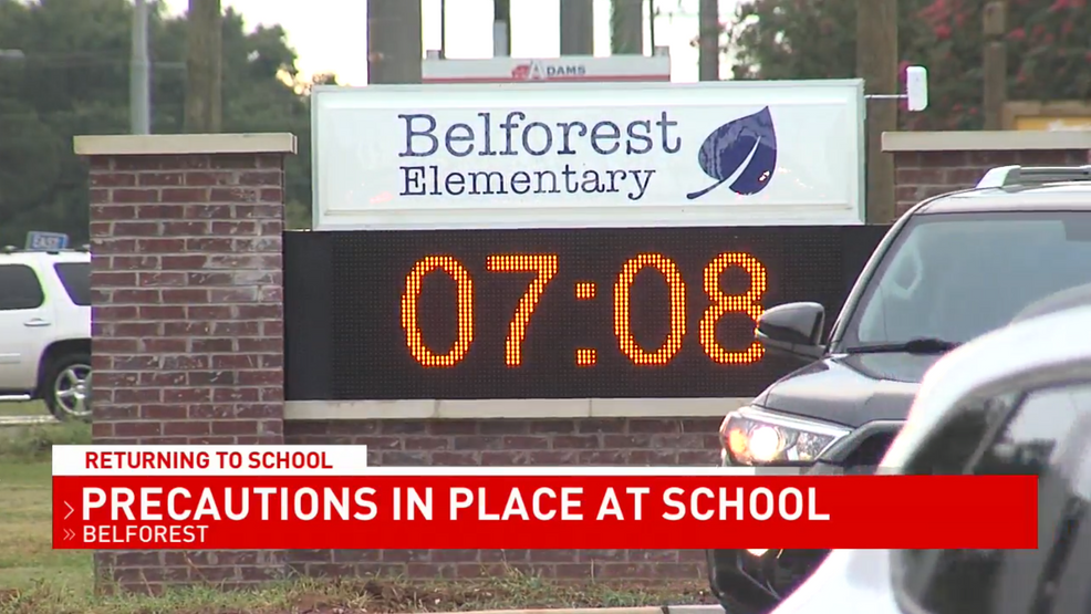 Belforest Elementary School opens doors for first time, prepares for pandemic WPMI