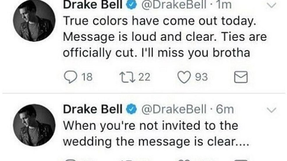 Drake lamenta no haber sido invitado a la boda.
