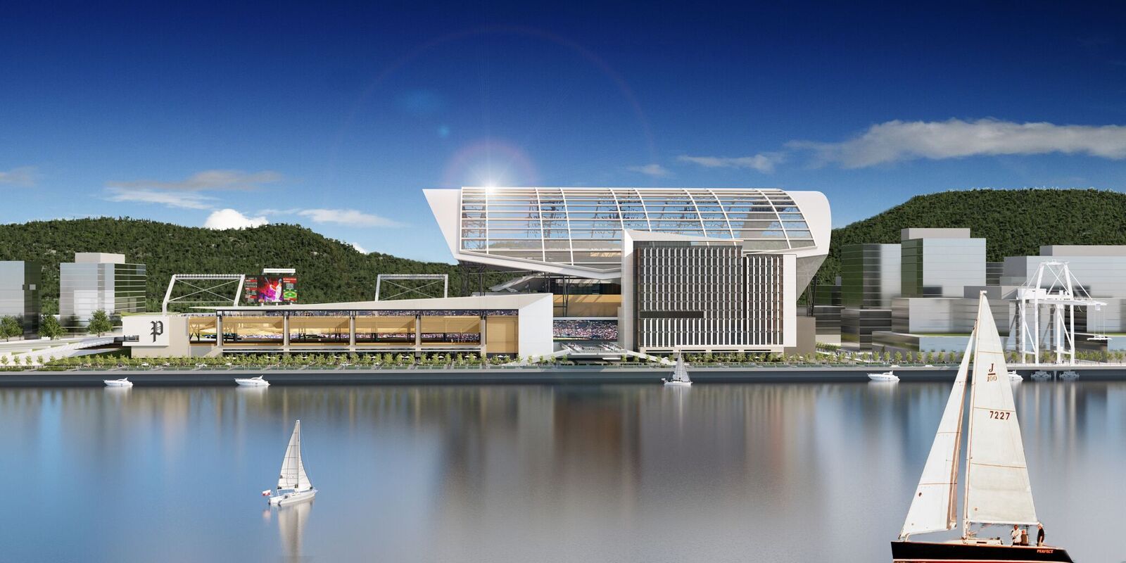 Portland Diamond Project Announces Plans To Bring MLB Stadium To Terminal 2 KATU