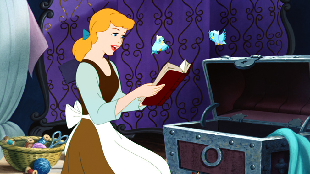 a still image from disneys "cinderella" (1950). (disney)